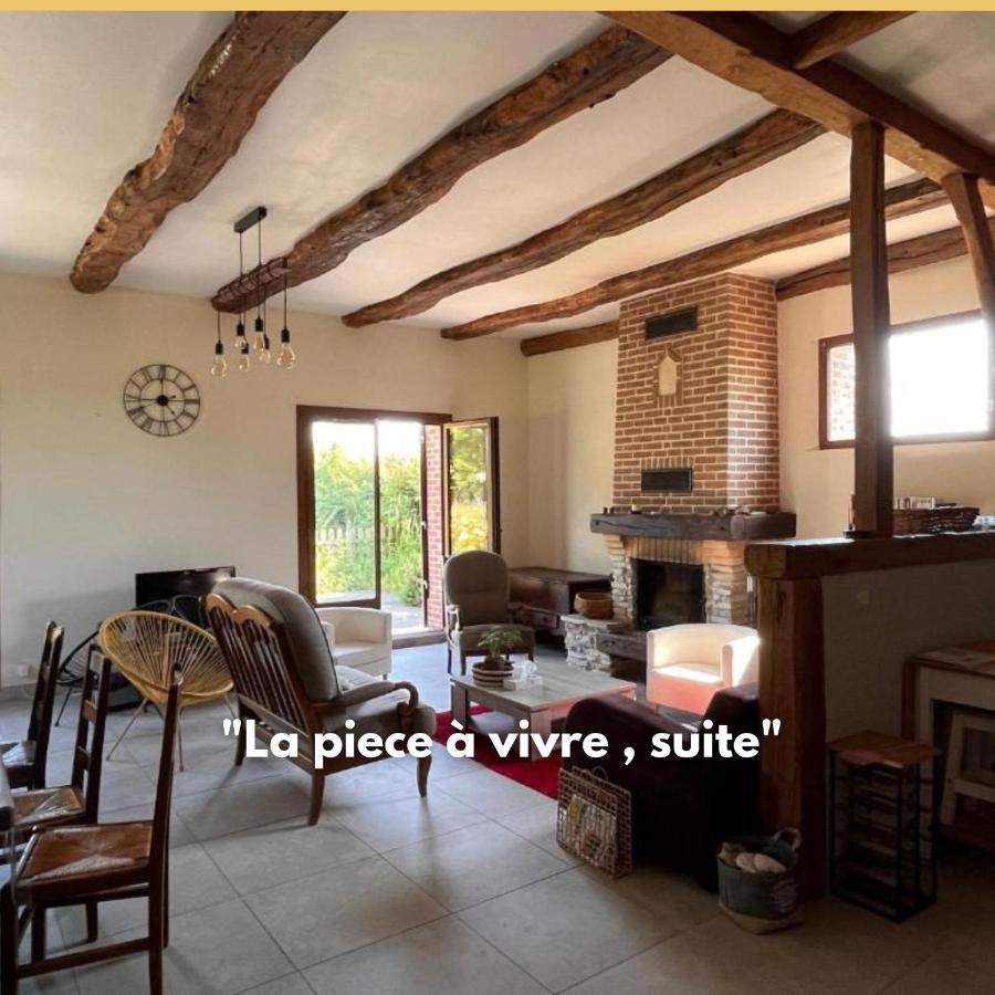Grand Gite Ideal Pour Famille 10 Personnes Criquiers Exteriér fotografie