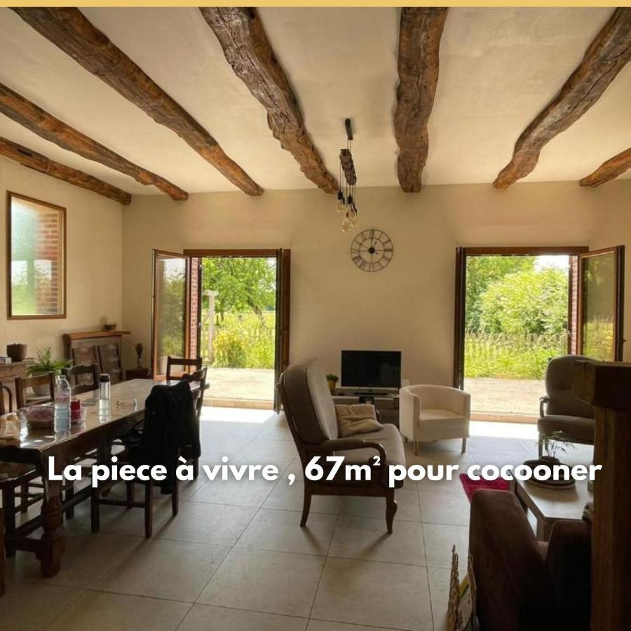 Grand Gite Ideal Pour Famille 10 Personnes Criquiers Exteriér fotografie